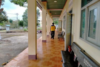 Công tác chuẩn bị cho dạy học trực tiếp của trường TH&THCS Hùng Vương trong tình hình dịch bệnh CV-19 Công tác chuẩn bị cho dạy học trực tiếp của trường TH&THCS Hùng Vương trong tình hình dịch bệnh CV-19